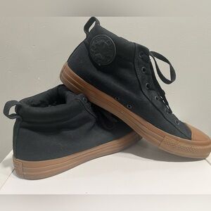 COPY - Converse Chuck Taylor All Star Street Mid Shoes Black/Dark Honey Size 13
